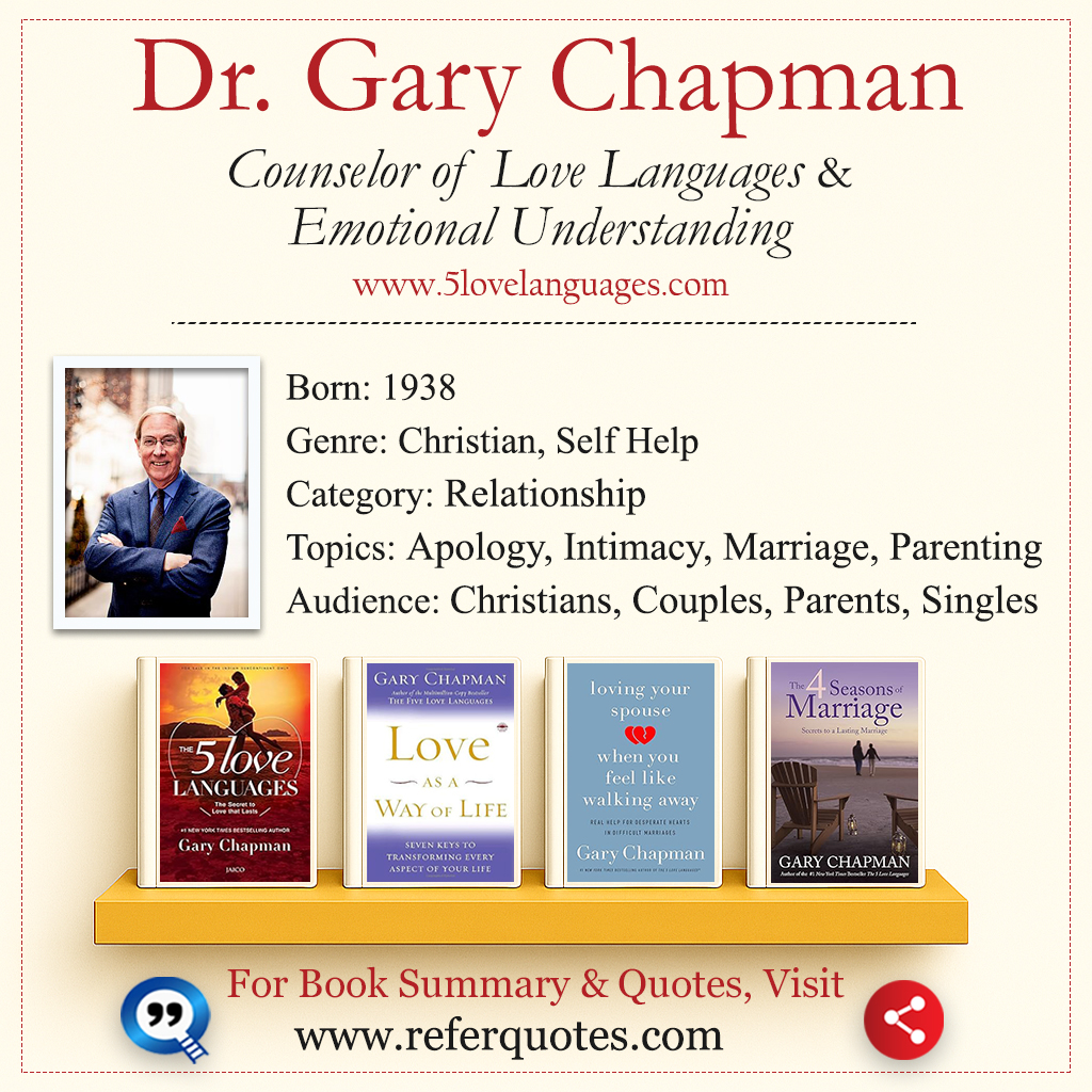 Dr Gary Chapman Book List