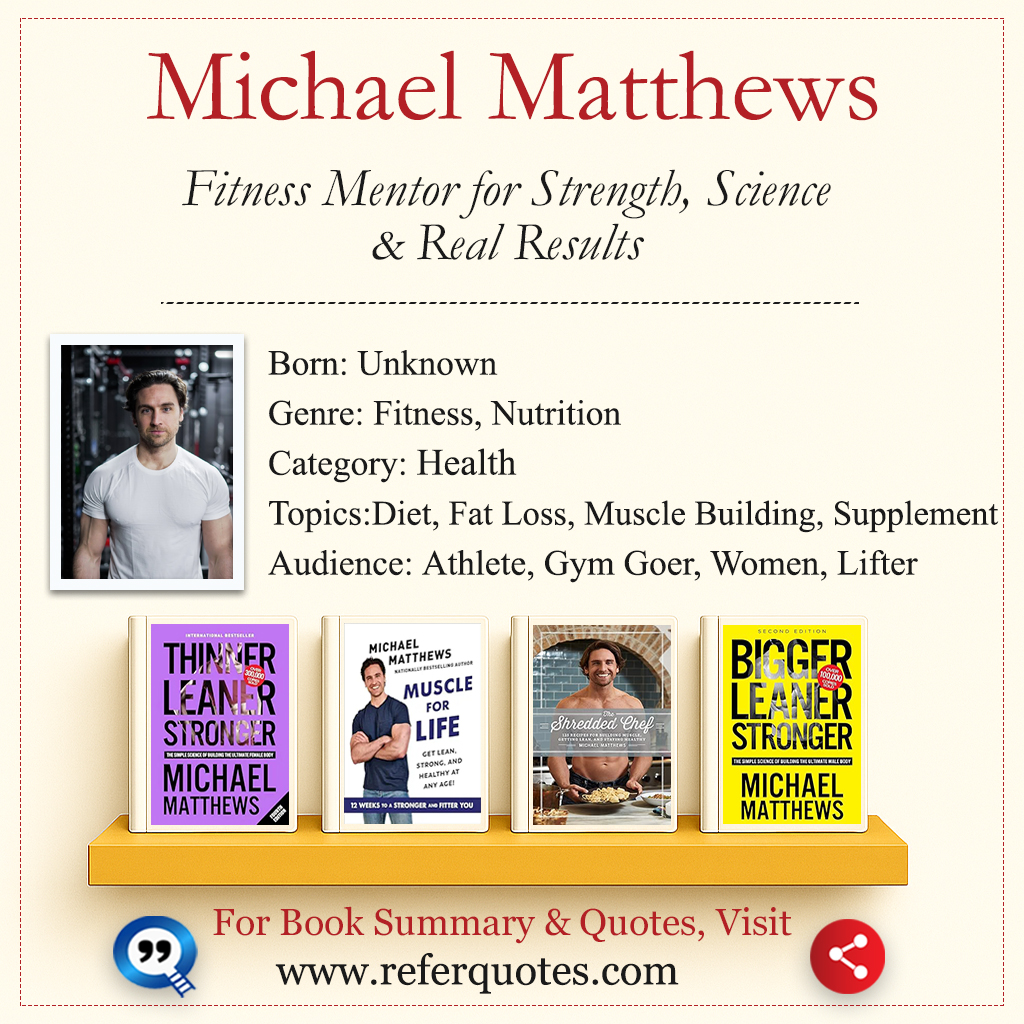 Michael Matthews Book List
