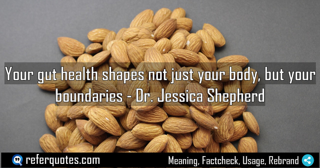 Your gut health shapes not just your body, but your boundaries