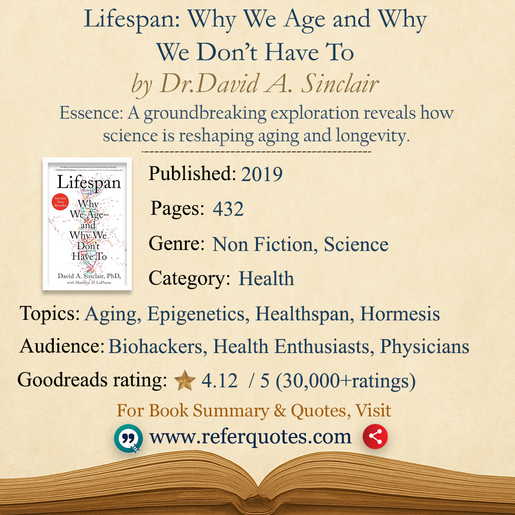 Lifespan Book Summary