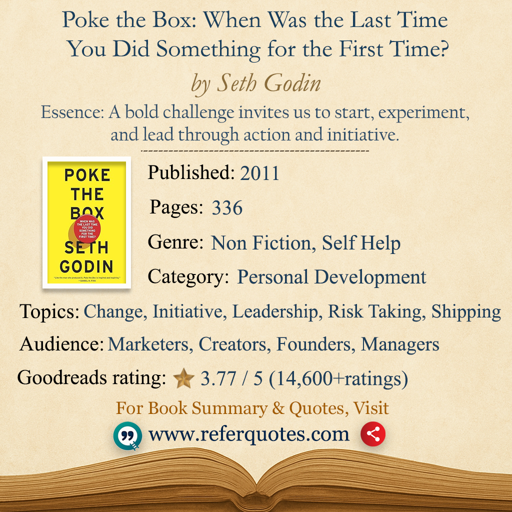 Poke the Box Book Summary
