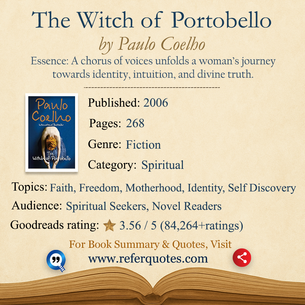 The Witch of Portobello Book Summary