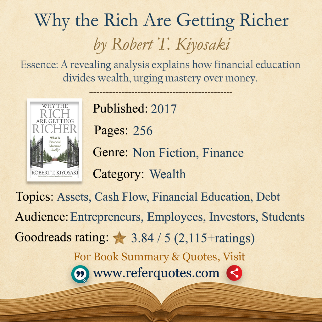 Why the Rich Are Getting Richer Book Summary